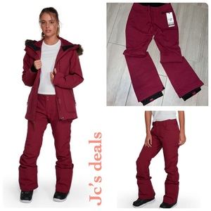 COPY - 🔥 BILLABONG WOMENS TERRY SNOW PANT FOR SNOWBOARDING OR SKIING NWT ⛷